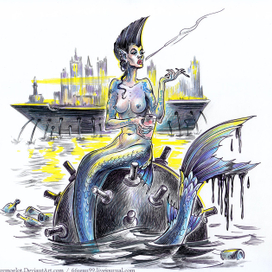 Русалка. Антиутопия.