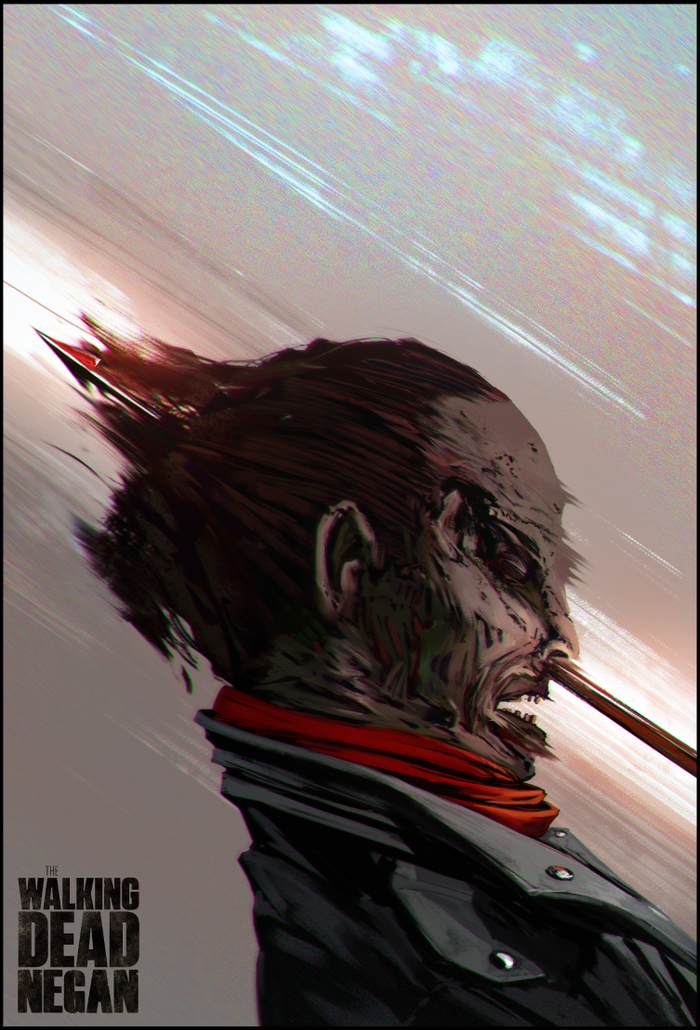 Небольшой фанарт к TheWalkingDead