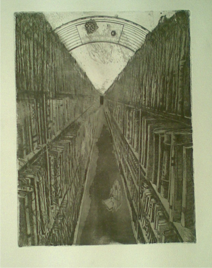 Офорт, найденный в поддиванной Сарагосе