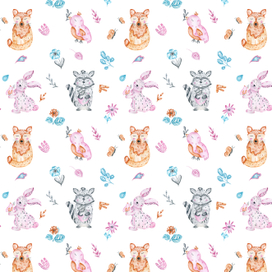 Бесшовний паттерн для детского текстиля