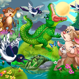 К. Чуковский, "Краденное солнце"