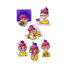 Стикеры для иллюстратора