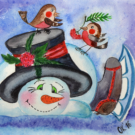 Зимняя любовь!