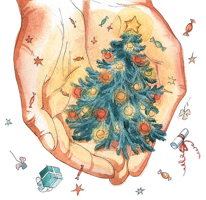 Ёлка поэта. Из "Новогодней книги" Джанни Родари