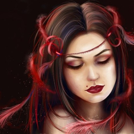 Красная аура