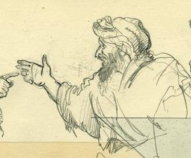 Карандашный набросок