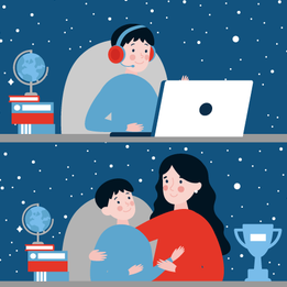 Иллюстрации для онлайн курсов