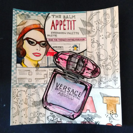 Модный скетч