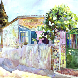 Обычный сказочный домик