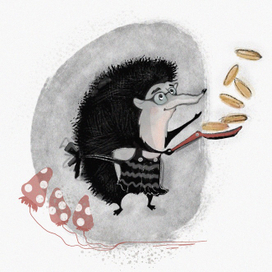 Ёжик-кулинар и путешественник к артмарафону 