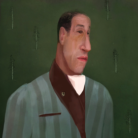 Дубравко Хорват \ портрет на Ясной поляне