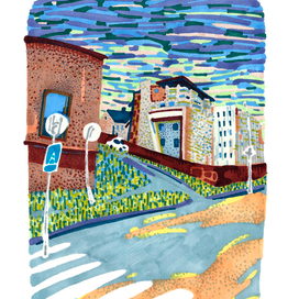 Скетч "Город"