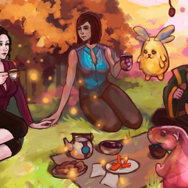 Корра в мире духов