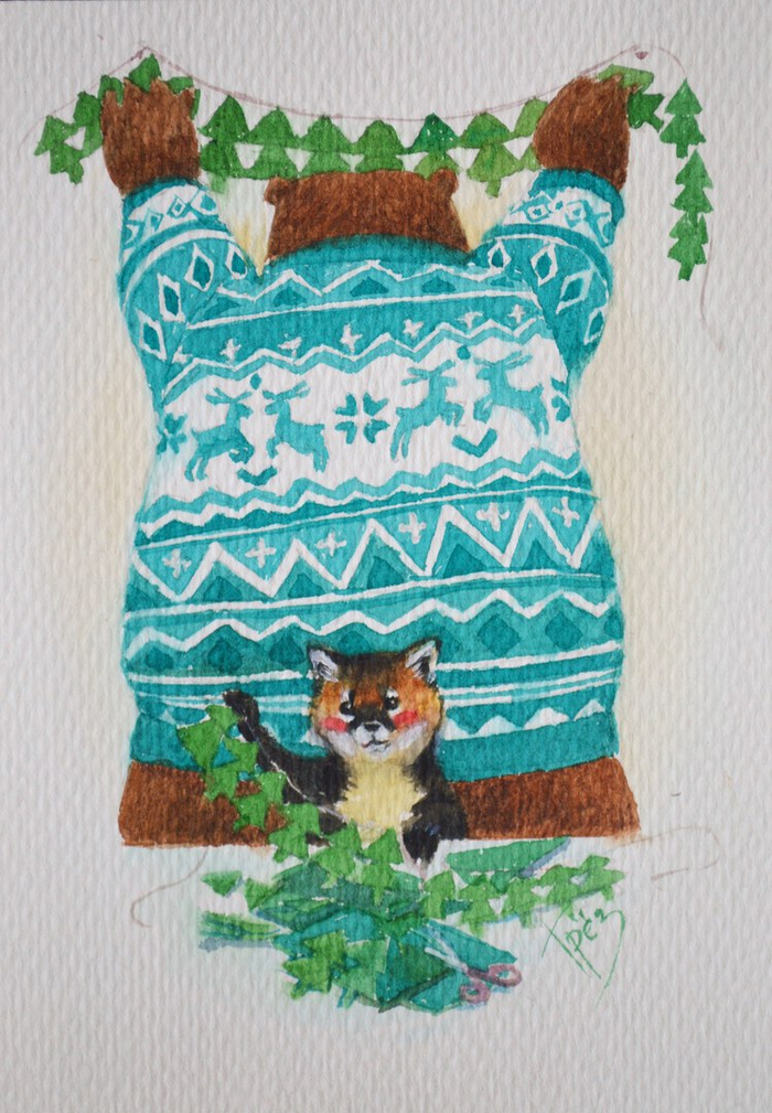 " За неделю до Нового года" (Холька и Лелейка)