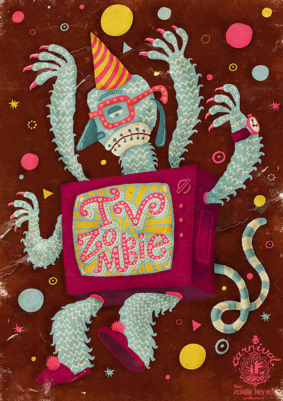 «TV-Zombie» | Из серии «Zombie Hey-Ho! Carnival»