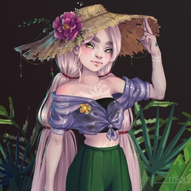 Эльфийка садовник ч.1