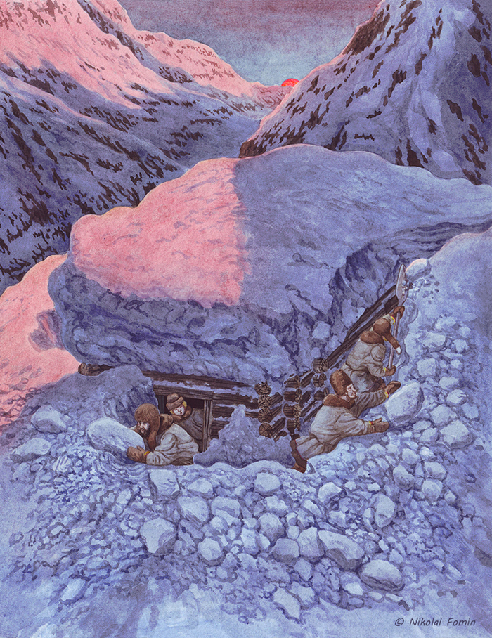 Мало того, что занесло бог весть куда, так ещё и занесло...