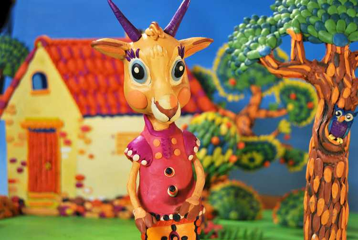 Герои армянских сказок, сделанные из пластилина