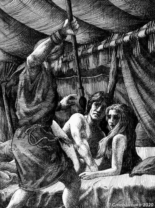 Финеес убивает распутников