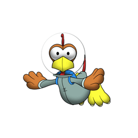 2. Анимация петуха для мобильной игры