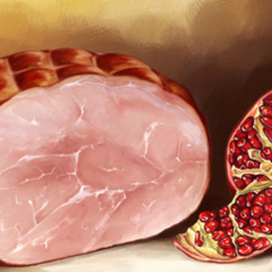 Окорок и гранат