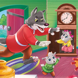 Волк и семеро козлят 04