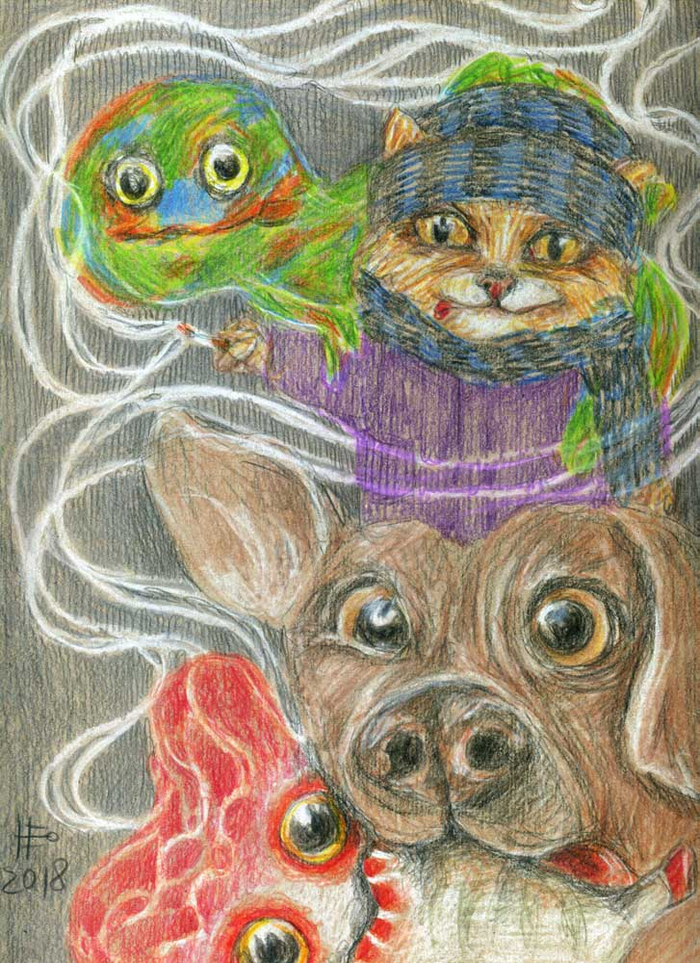 Продолжение Сказки про Кота и Гриб