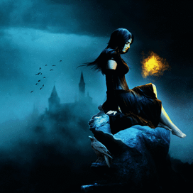 "Одиночество". Фотоманипуляции