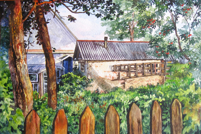 Август,солнышко встает...