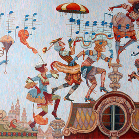 Турецкий марш стучит по крышам(фрагмент)