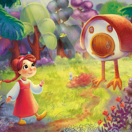 Иллюстрация сказка "Курляндия"