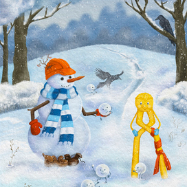 Снеговик и Снежколеп