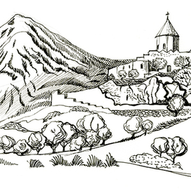 Пейзаж. Армения