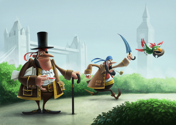 Пираты в Англии