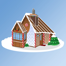 Gingerbread house