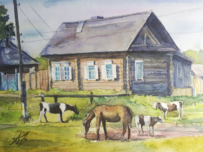 Домик в деревне