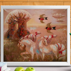 кони в яблоках