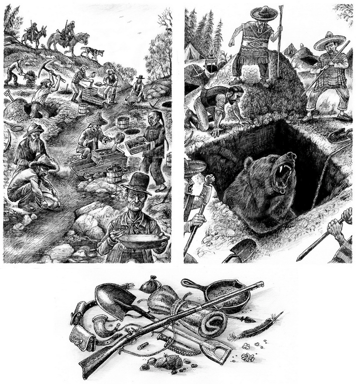 Золото манит нас (с)