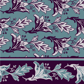 векторная текстура с бордюром