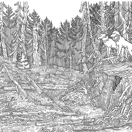 История 1. Лес и волки