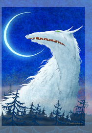 Белый Волк (картинка на обложку)