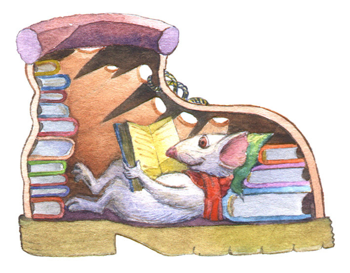 Мышка в домике