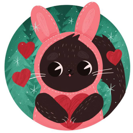 Влюбленный котик