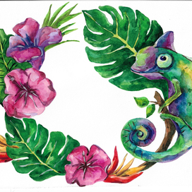 радужный хамелеончик