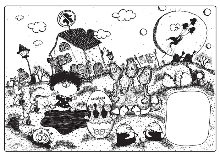 Авторский календарь 2012. Апрель