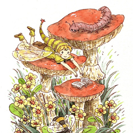 Фея отдыхает