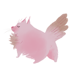 Пушистый кот