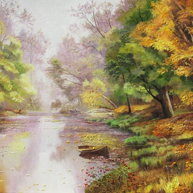 утро туманное