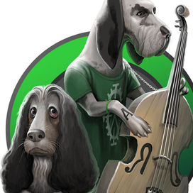 Two Dogs from Brooklive