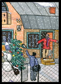 Дер. Назарьево. "Здравствуйте, господин Курбе"